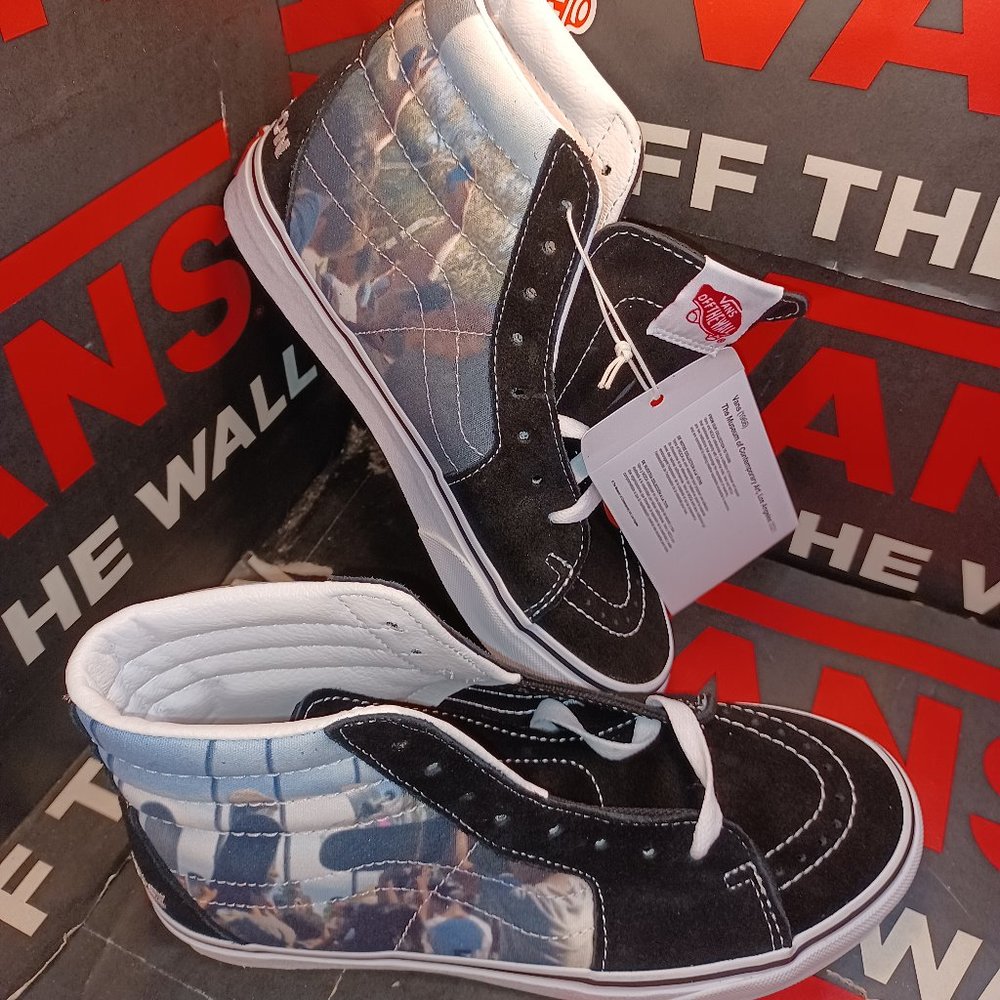 Vans Sk8-Hi MOCA Frances Stark Poets On The Pyre Size US Men's 13 VN0A5KRHA55